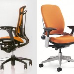 teknion contessa and steelcase leap